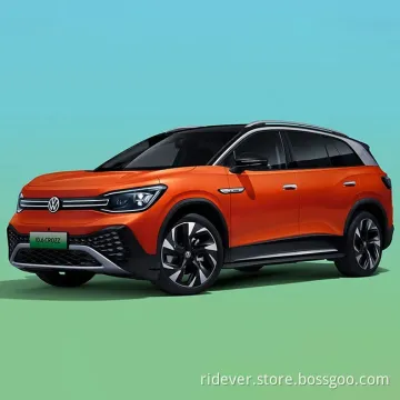 Ridever SUV ID6 Crozz Passenger Used VW Electric Car Battery EV Cars Long Range 600km Left Hand Drive New Energy Car 0km Made in China in Stock Electrical